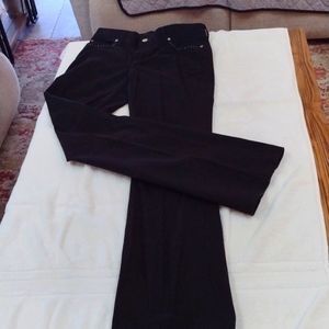 Whitehouse black market noir jeans black with bling size 2r